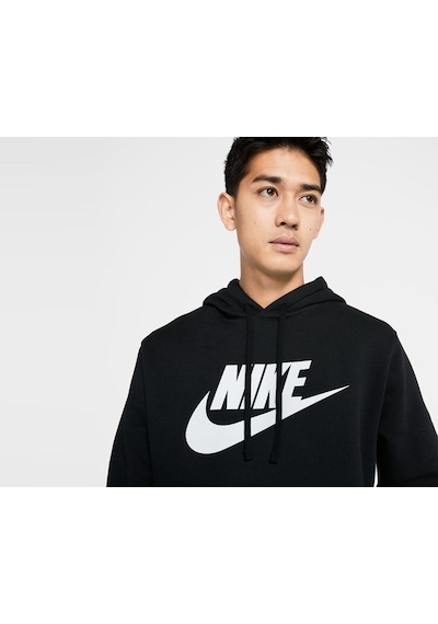 Nike Club Hoodie Bv2973-010 Erkek Sweatshirt Siyah