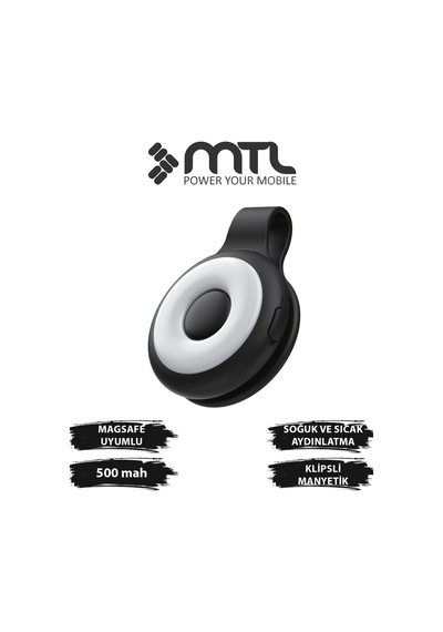 Manyetik Klipsli Taşınabilir Mini Led Selfie Işık, Şarj Edilebilir, 5 Mod, Evcil Hayvan Tasması İçin, Çok Amaçlı Mt6802