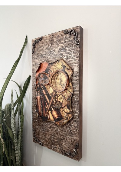 Atlas Vintage Rölyef Pano
