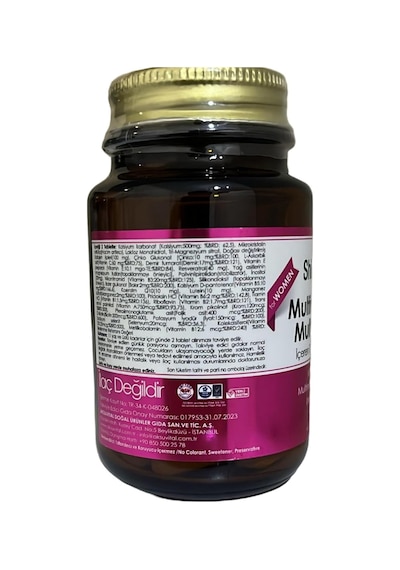Multivitamin & Multimineral Kadın 1760 Mg 30 Tablet 3 Adet