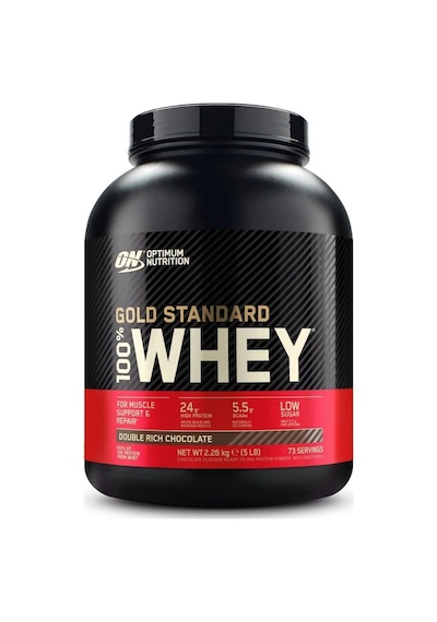 100% Whey Gold Standard Double Çikolata Aromalı 2.26kg 73 Servis Yüksek Protein Tozu Kas Gelişimi - 100% Whey Gold Standard Çikolata Aromalı Şase 31g 1 Servis çikolata