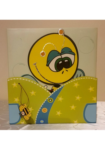 Cmf Kutulu Bebek Fotoğraf Resim Albümü 15x21 Cm 20'li + 10x15 Cm 60'lı Sarı