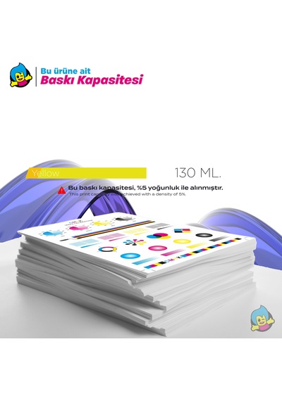 Hp Uyumlu Tonermax 738 498n7a 130 Ml Sarı Kartuş / Designjet T850 / T950