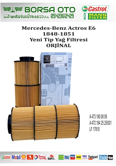 A4731800809 Mercedes Benz Actros Iı, Arocs, Antos Kw 310- Hp 421