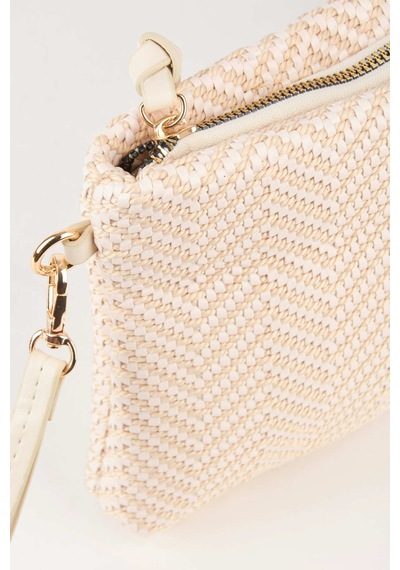 Vivaq Kadın Bellis Balık Sırtı Krem Astarlı Bilek Askılı Portföy El Ve Clutch Çanta