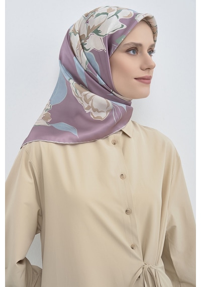 Armine Saf İpek Sura Eşarp-2026 İlkbahar-yaz- 950900d Gül Kurusu