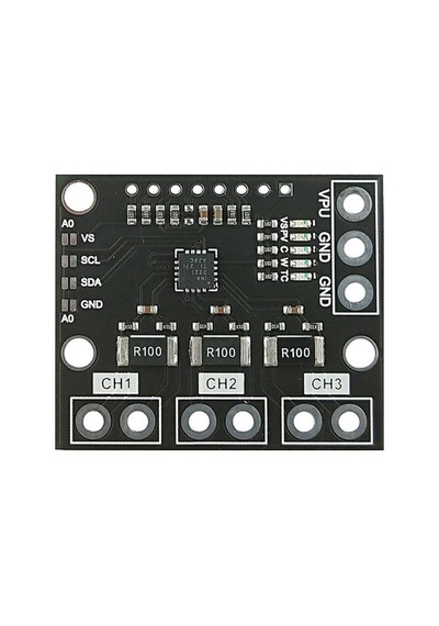 Devremarkt 3 Kanal Ina3221 Voltaj Akım Güç Izleme Sesör Modülü 26v 100a Iıc Haberleşme Yüksek Hassasiyet