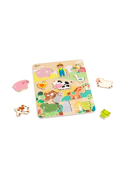 Classic World Ahşap Yapboz - Farm 40070