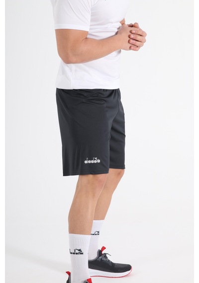 Diadora Düz Antrenman Şortu Gri