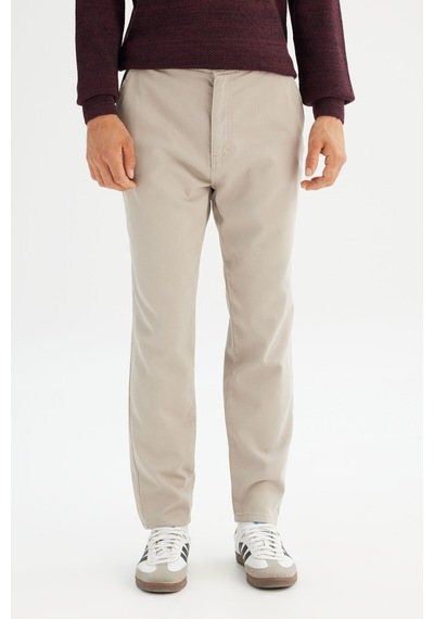 Lee Pamuklu Regular Fit Erkek Chino Pantolon Lm0400001614 Bej