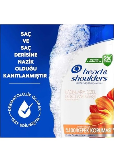 & Shoulders Kadınlara Özel 330 Ml Saç Dökülmesine Karşı Kepek Şampuanı
