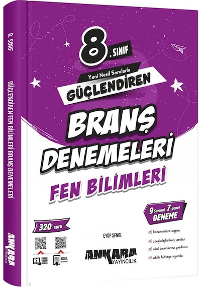 Ankara 2025 8. Sınıf Fen Bilimleri Branş Denemesi