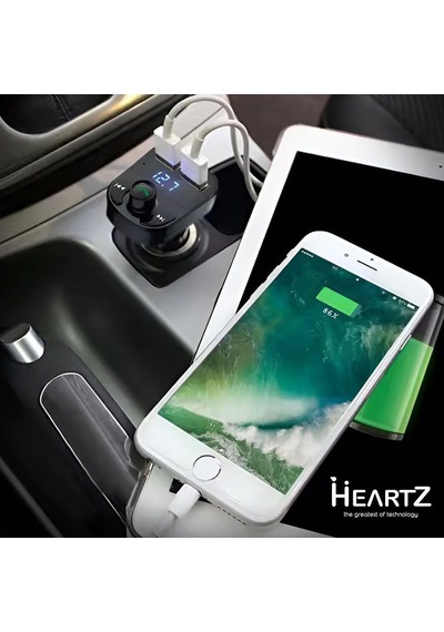 Lexroo Fm Transmitter Modulator Araç Fast Quıck Charge Hızlı Şarj Flash Bellek Micro Sd Mp3 Player