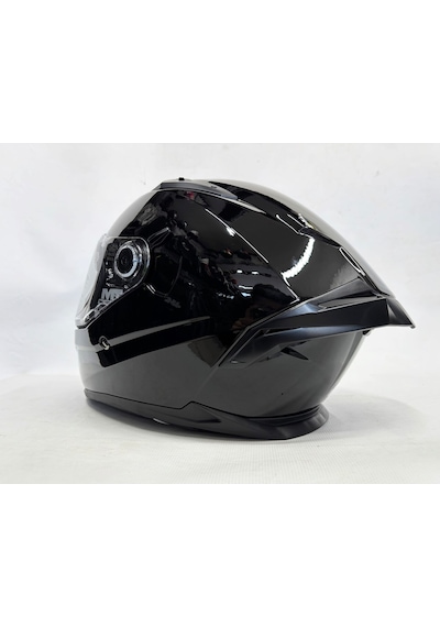 Mt Braker Sv Pure A11 Parlak Siyah İç Güneş Vizörlü Kask Siyah