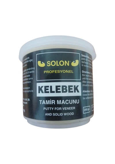 5 Adet Çok Amaçlı Ahşap Parke Masa Sehpa Çizik Çok Amaçlı Tamir Dolgu Macunu Kelebek 240 Gr