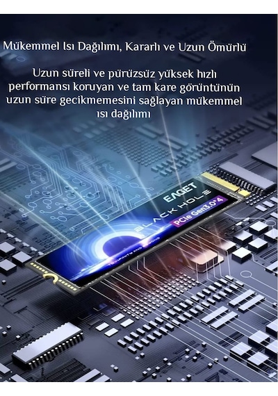 Eaget 3500mbps Yüksek Hızlı M.2 2280 Nvme Ssd Pcle Gen3x4 Hızlı