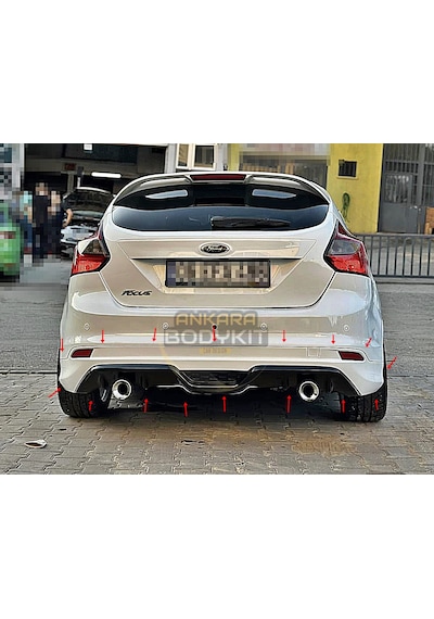 Focus 3 Hb Arka Tampon Eki - Plastik - Boyasız