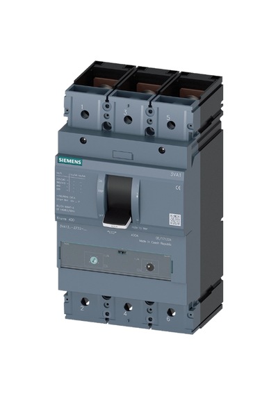 Siemens 3va1340-5ef32-0aa0 - 3va13 280-400a Tm240 55ka 3p Şalter