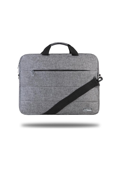 Classone Romeo Serisi TL2004 15.6" Notebook Laptop El Çantası Gri