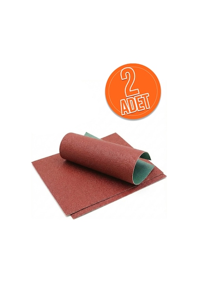 2 Ad 23x28cm 280 Kum Çok Amaçlı Zımpara - Ahşap, Metal Ve Duvar İçin Hassas Yüzey Düzenleyici Diğer