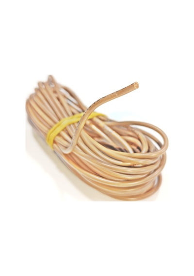 1,5mm 5metre Yanmaz Silikon Kablo Ttr Kahverengi Renk 1 Adet