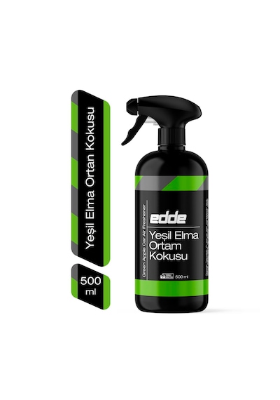 Edde Yeşil Elma Kokulu Araba Araç Oto Ortam Kokusu Araç Içi Kokuları Oto Parfümü 500 Ml Oto Detailing