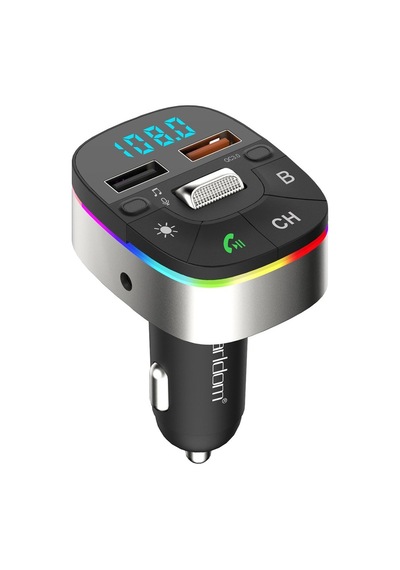 Earldom M74 Bluetooth Usb3.0 Dijital Fm Transmitter - Siyah