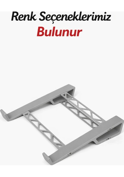 Özel Tasarım Laptop Standı V2 Ayarlanabilir Ergonomik Laptop Yükseltici Havalandırmalı Stand