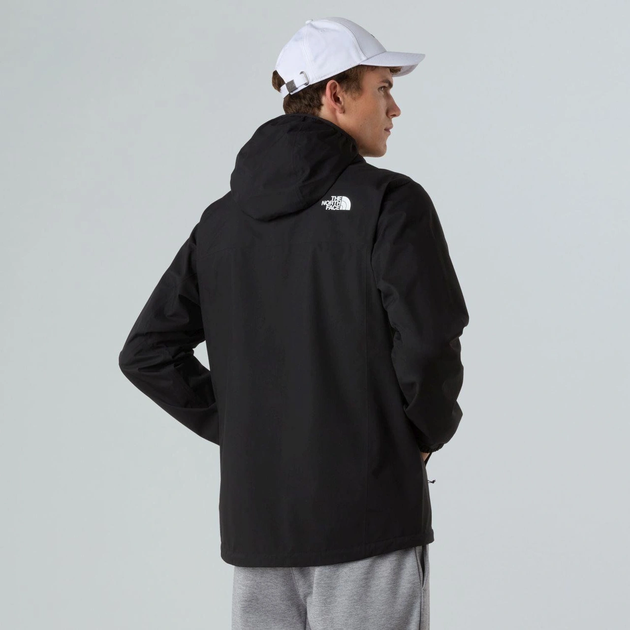 The North Face M Mountaın Athletıcs Raınlıt Hooded Jack Erkek Kaban Nf0a8dy2jk31 Nf0a8dy2jk31 Siy Siyah