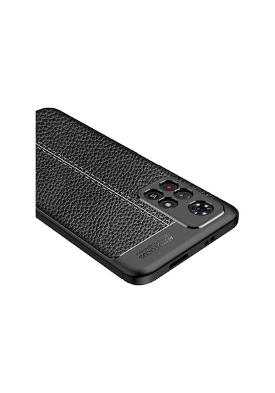 Xiaomi Poco M4 Pro 5G Kılıf Zore Niss Deri Desenli Silikon Kılıf