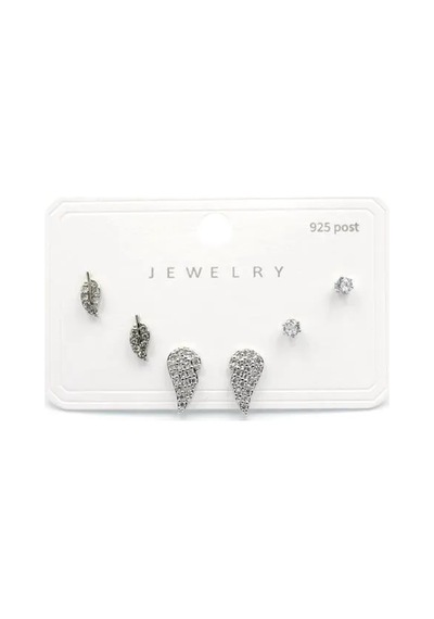 Jenerik Çoklu Taşlı Küpe - Gümüş 27757766