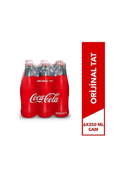 Coca Cola Cam Şişe 200 Ml 6'lı