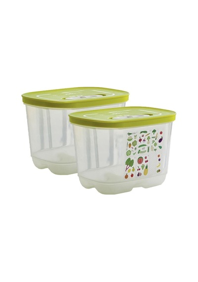 Tupperware Tupperaware Sera Buzdolabı Saklama Kabı Dikey 2 X 18 L Çok Renkli