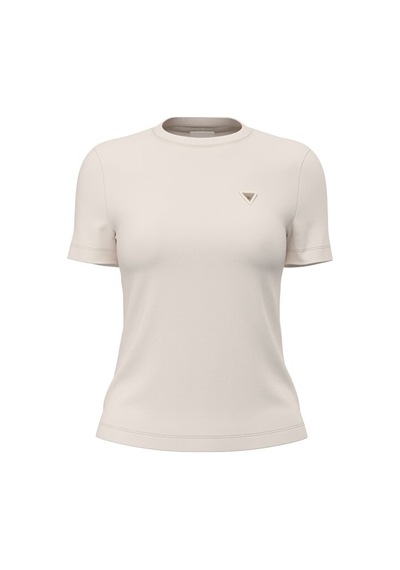 Guess Sonia Bisiklet Yaka Kısa Kollu Kadın Beyaz T-shirt V6rı17kd741-g1o6 Beyaz
