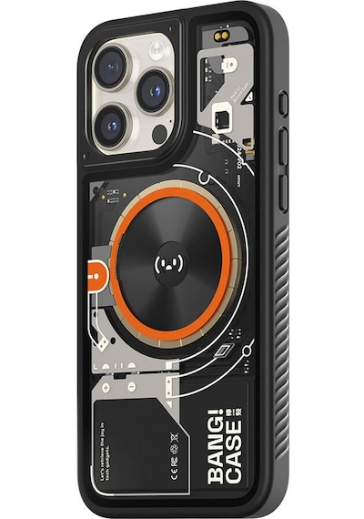 Apple Uyumlu iPhone 14 Pro Kılıf Özelleştirilebilir 3 Fonksiyonlu Bluetooth Bağlantılı Bitmo Lab Bangcase A