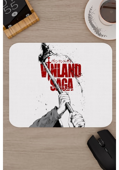 Vinland Saga Anime V4 - 22x18 Gaming Kauçuk Kaymaz Taban Mouse Pad Fare Altlığı