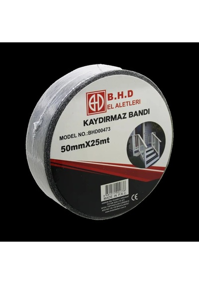 Jenerik Kaydırmaz Bant 50mm X 25m Siyah