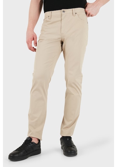 Tommy Hilfiger Pamuklu Straight Fit Normal Bel Pantolon Erkek Pantolon Mw0mw40915 Rbt Kum