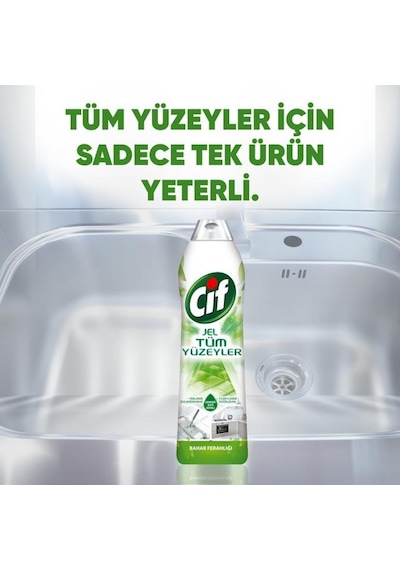 Tüm Yüzeyler 750 Ml Jel Bahar Ferahlığı 1 Adet Diğer