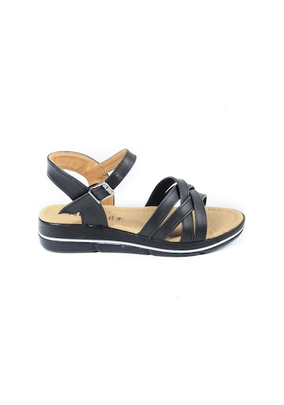 Moda Ayakkabı 1243 Kadın Düz Sandalet