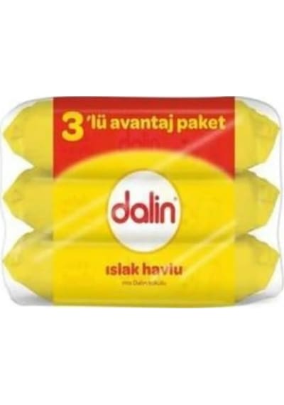 Dalin Islak Havlu 2 X 3'Lü Avantaj Paket 336 Yaprak