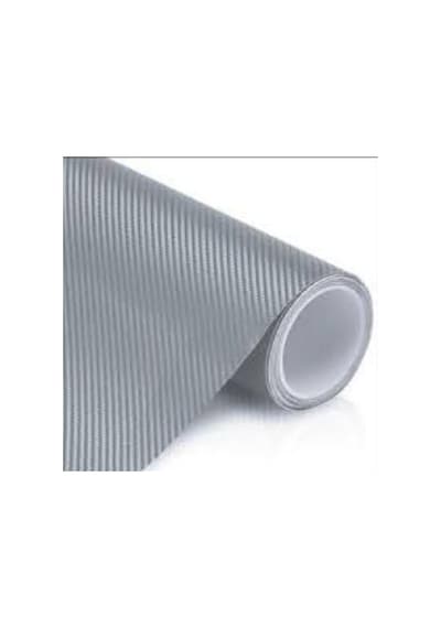 Hava Kanallı Gri Karbon Araba Kaplama Folyosu 152 Cm X 100 Cm Ha