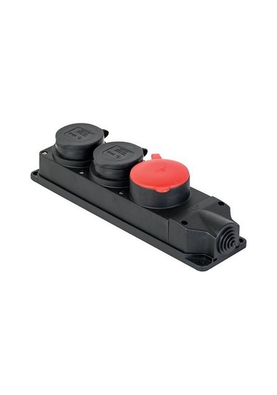 Mete Enerji 3x25a. 1 Ad./1x16a. 2 Ad. Üçlü Grup Priz 401054