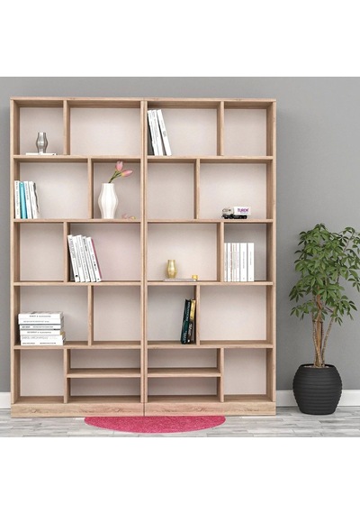 Rose İnci Kitaplık Mdf Antrasit Rose İnci Kitaplık Mdf Antrasit