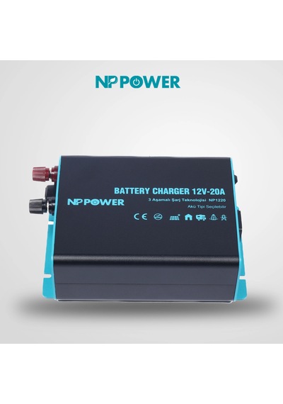 Np Power 12 Volt 20 Amper Akü Şarj Cihazı