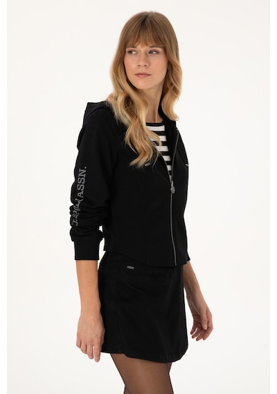 U.s. Polo Assn. Kadın Siyah Hırka Örme 50314177-vr046 Sıyah