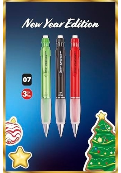 Mekanık Kur Kalem Yılbası Kutusu Set C -