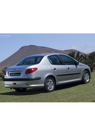 Kraftvoll Peugeot 206 Sedan Bagaj Amortisörü
