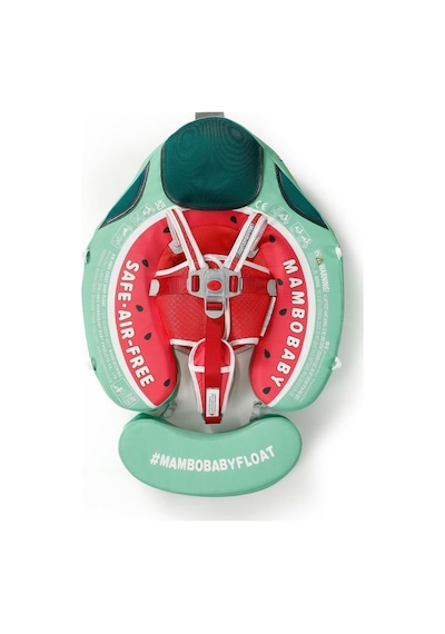 Mambobaby Yüzme Simidi - Watermelon, Emniyetli, Gölgelikli Ve Ayak Destekli