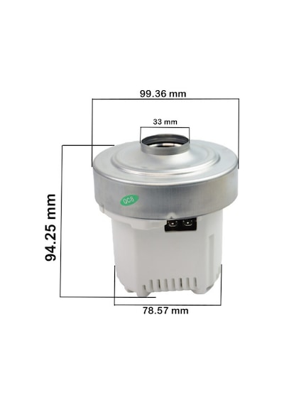 Philips İle Uyumlu 458.3.303 Süpürge Motoru